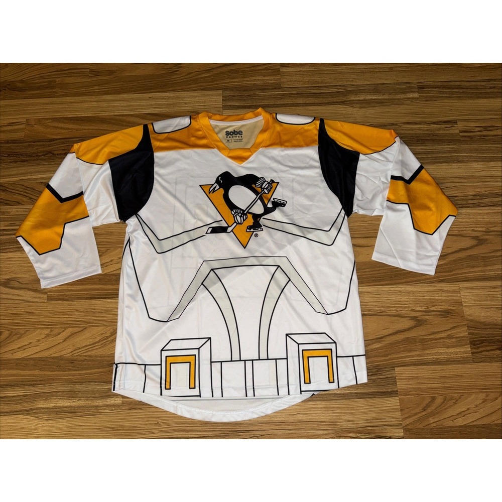 Pittsburgh Penguins Star Wars Storm Trooper Jersey Unisex Size M